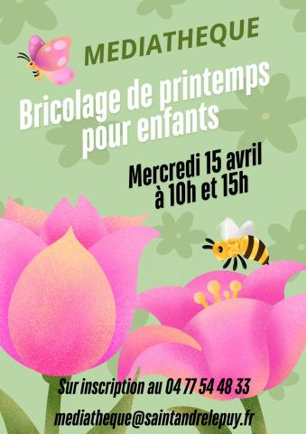 Bricolage de printemps pour enfants